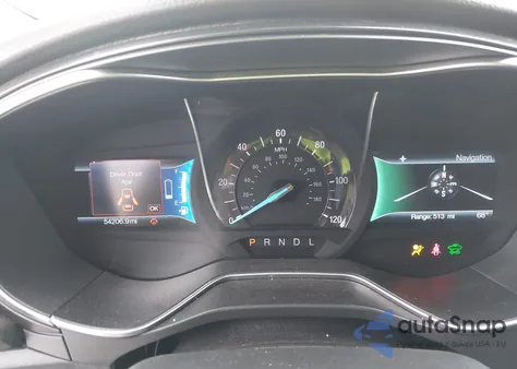 2017 Ford Fusion Energi Titanium из США, поврежденный, VIN 3FA6P0SU4HR284353